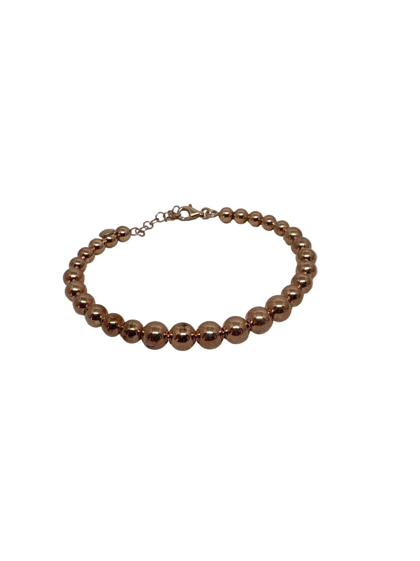 Bracciale Rigido in Argento Rosato