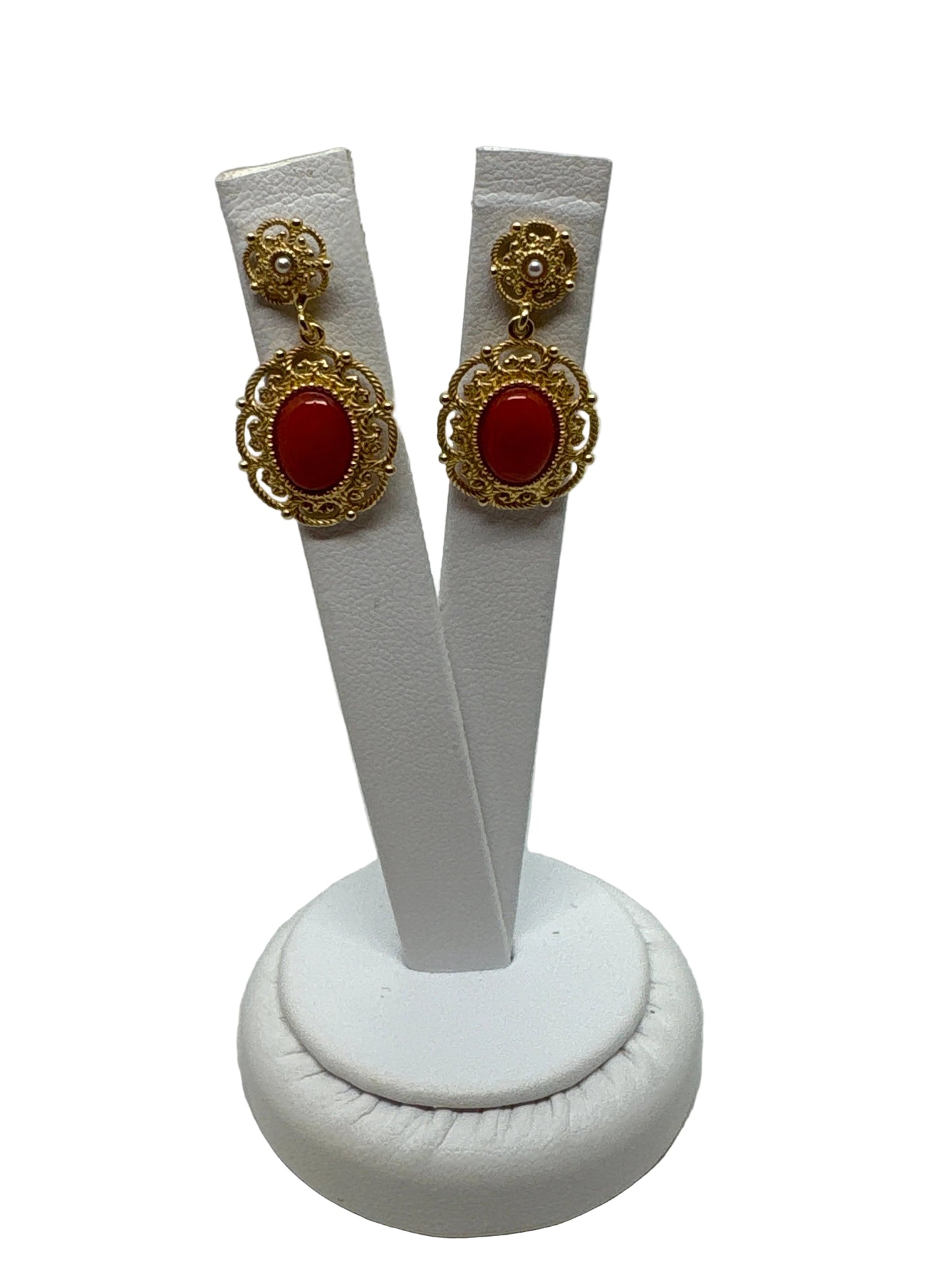 Orecchini in Corallo