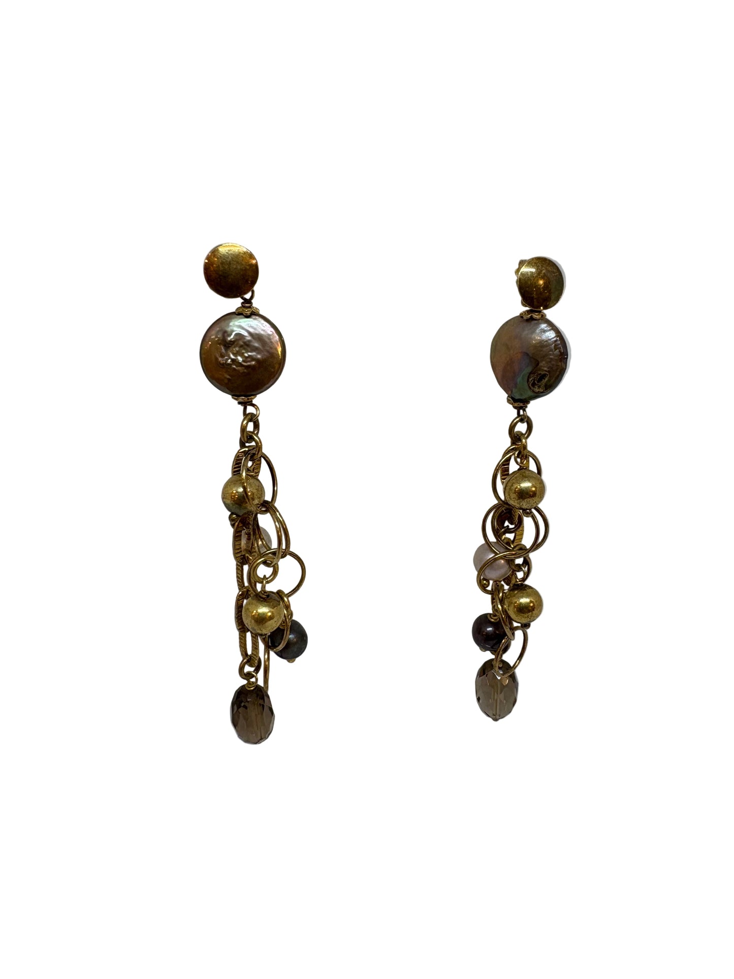 Orecchini di Perle e Pietre Preziose