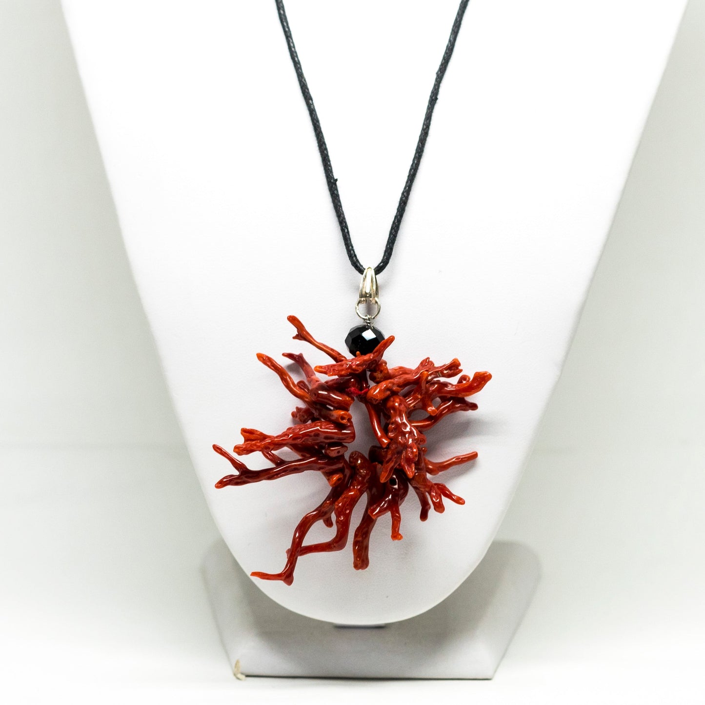 Pendente in Frange di Corallo e Agata