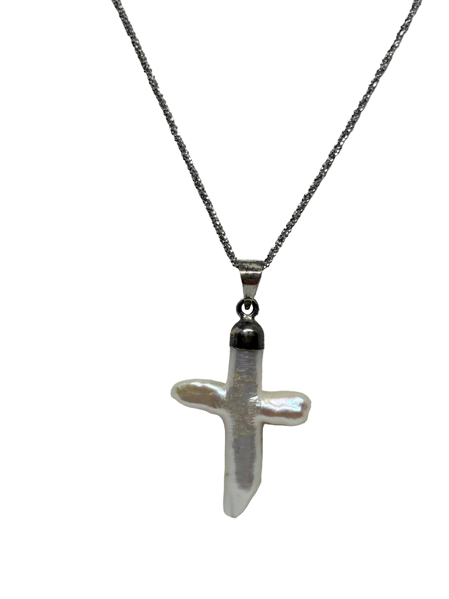 Pendente di Perle "Croce"