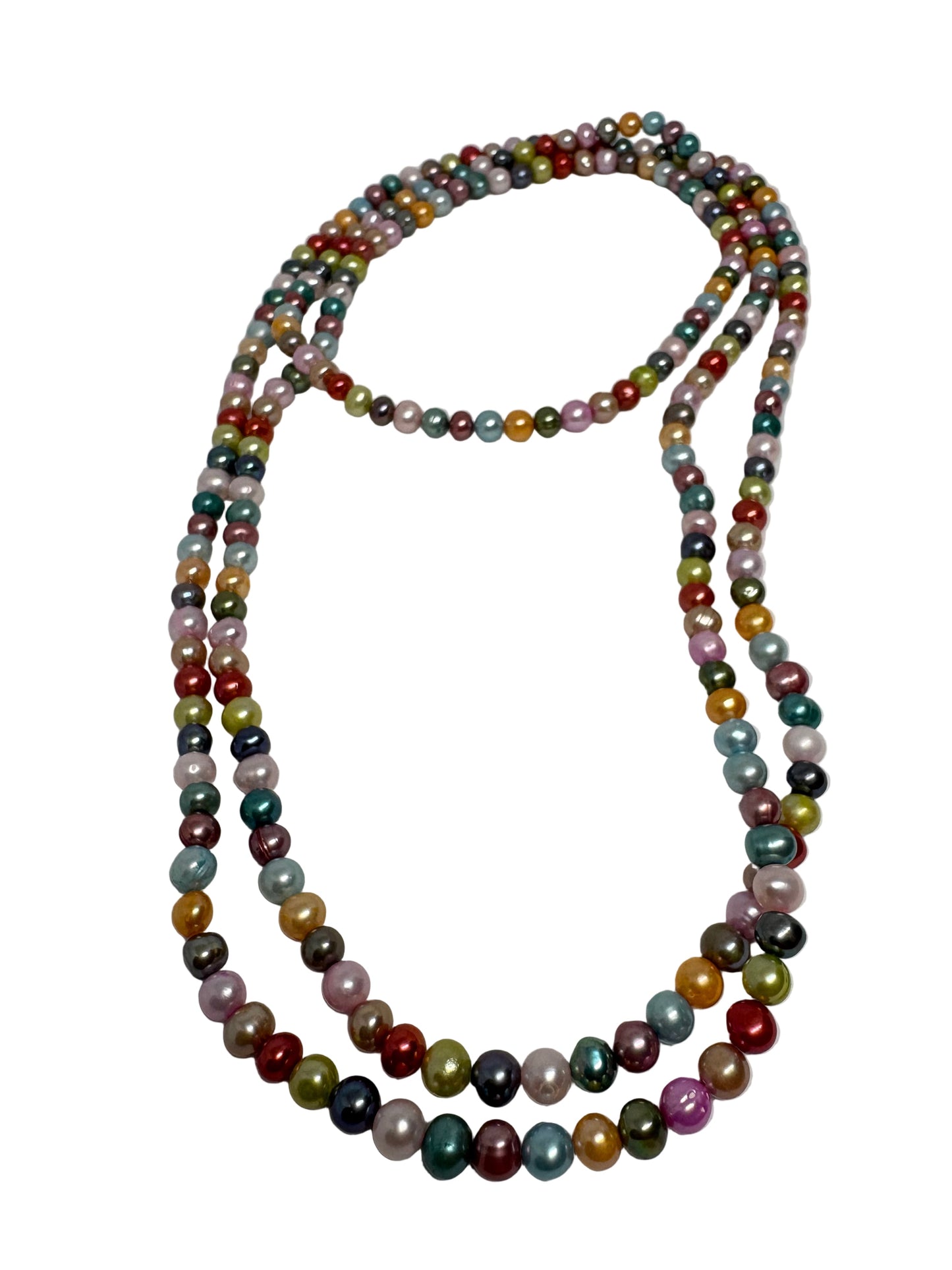 Collana di Perle Multicolore