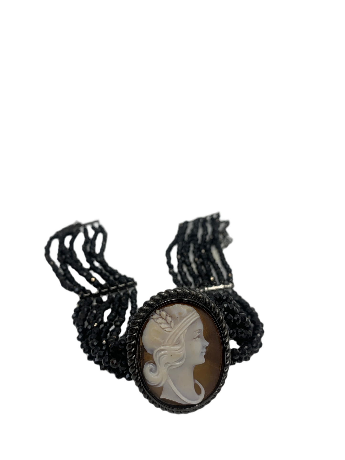 Collana in Cammeo "Cameo Italiano" Profilo di Donna