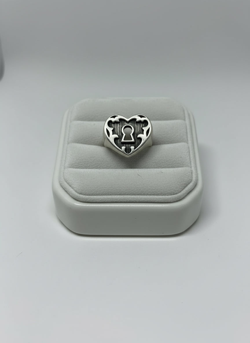 Anello In Cammeo Raffigurazione "Cuore"