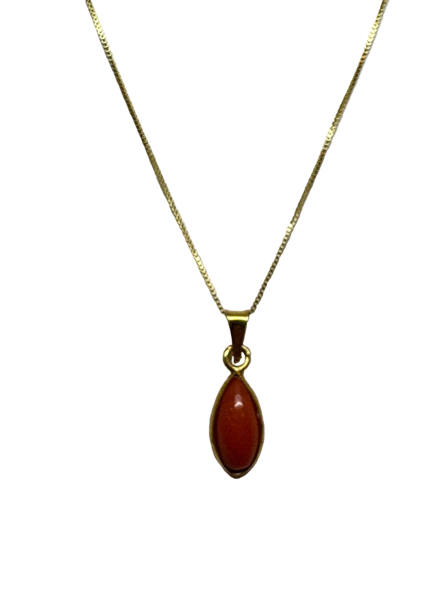 Pendente in Corallo "Goccia"
