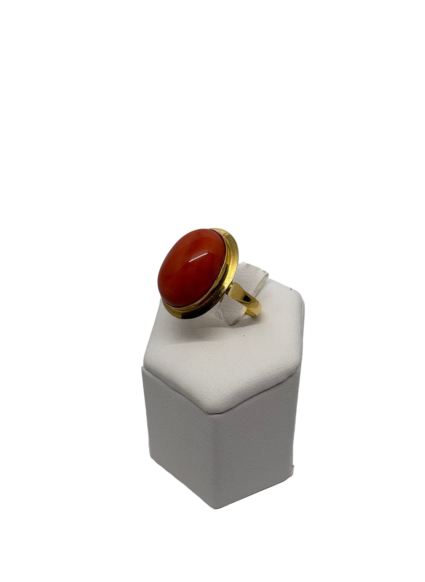 Anello in Spola di Corallo