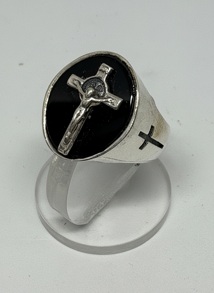 Anello in Agata e Argento