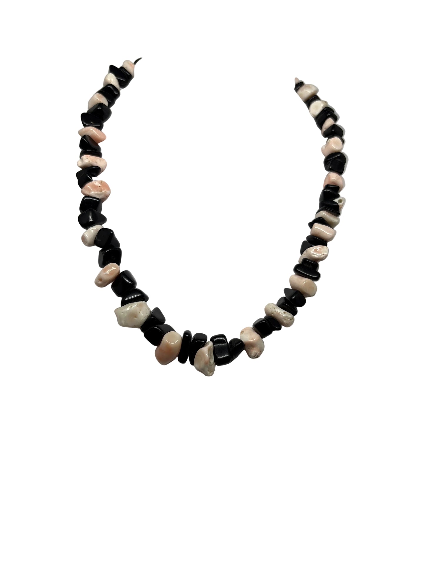 Collana in Corallo Rosa e Corallo Nero