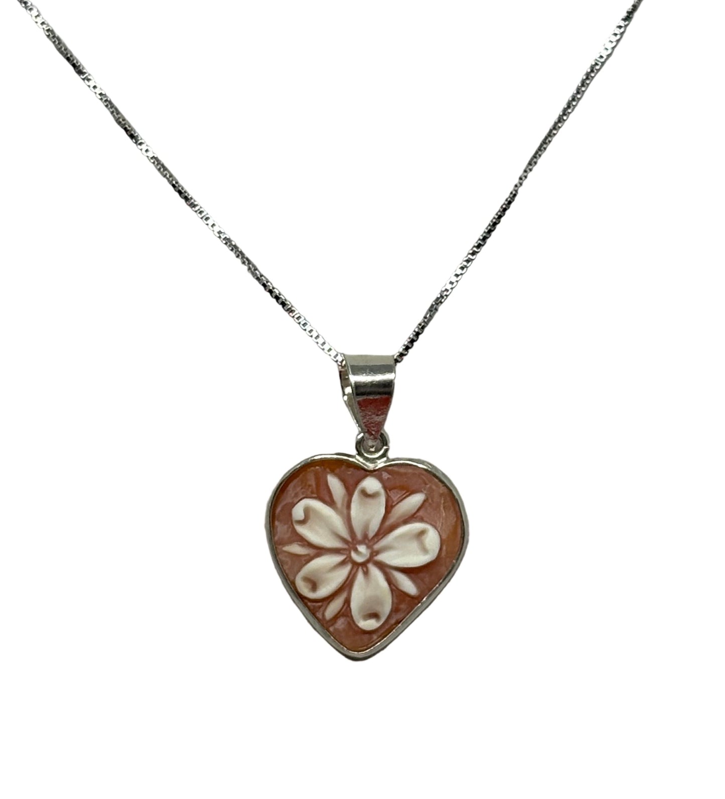 Pendente in Cammeo "Fiore"