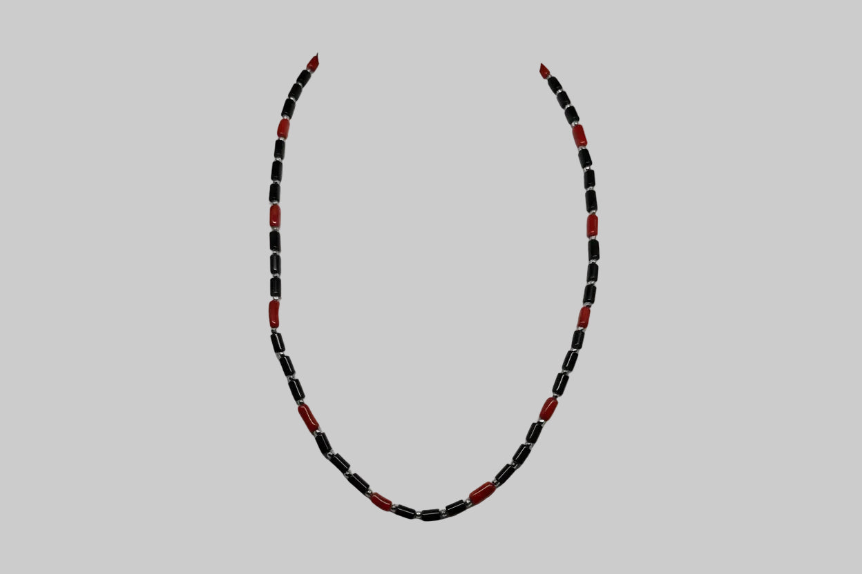 Collana in Corallo e Agata