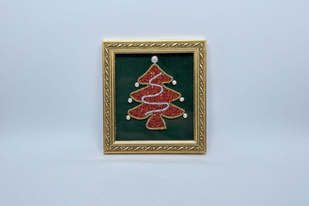 Quadro Albero Natalizio