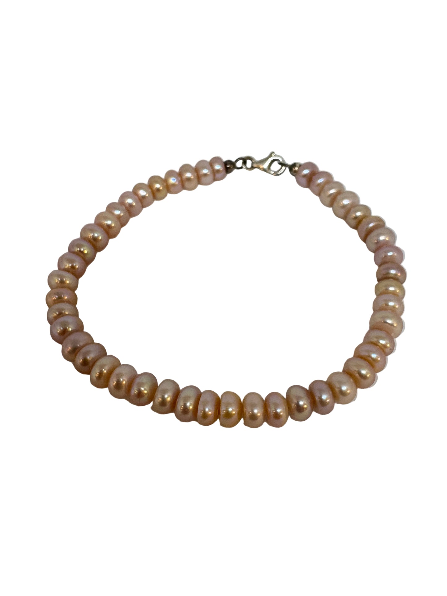 Bracciale di Perle Rosa