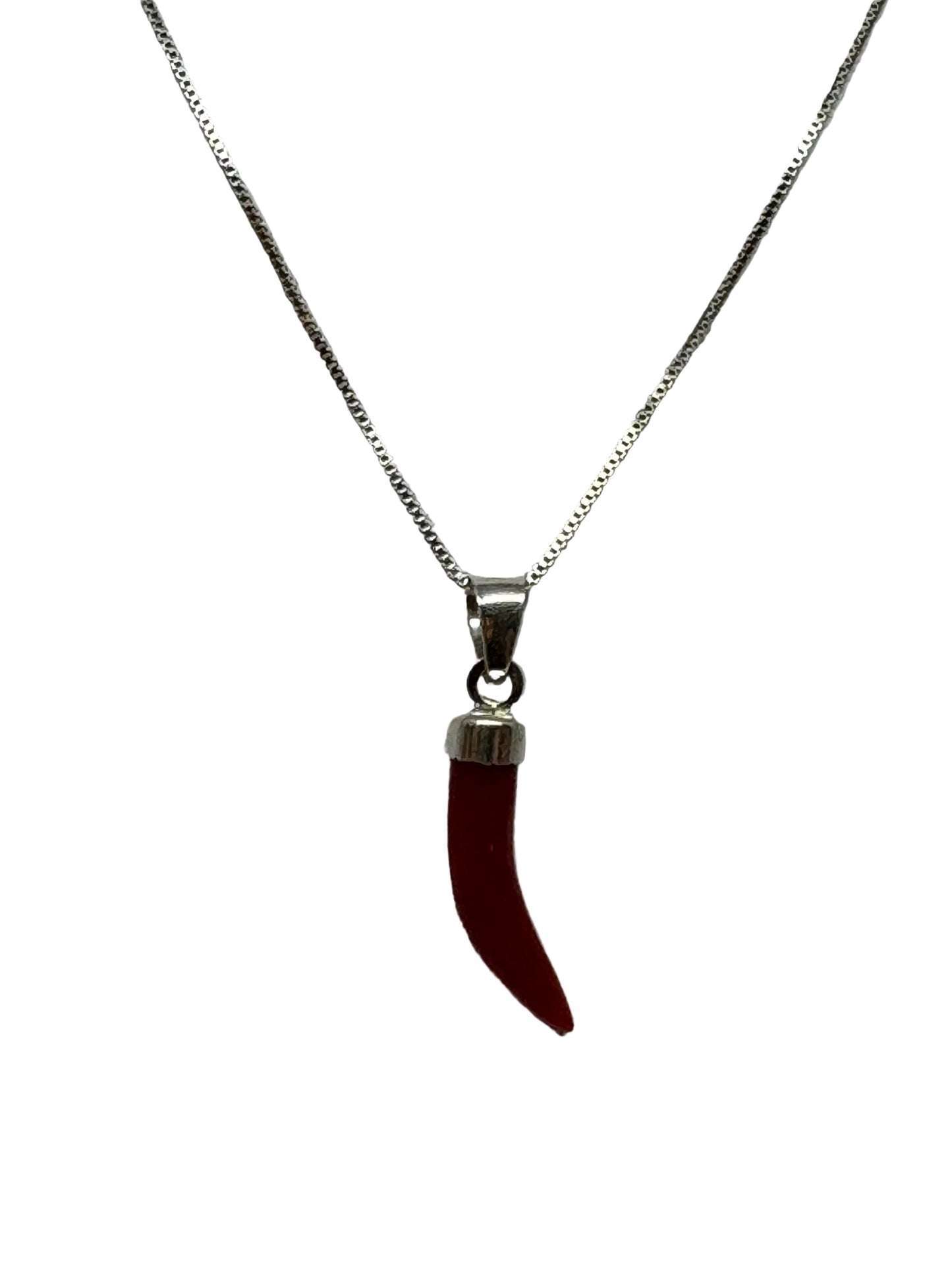 Pendente in Corallo "Corno"