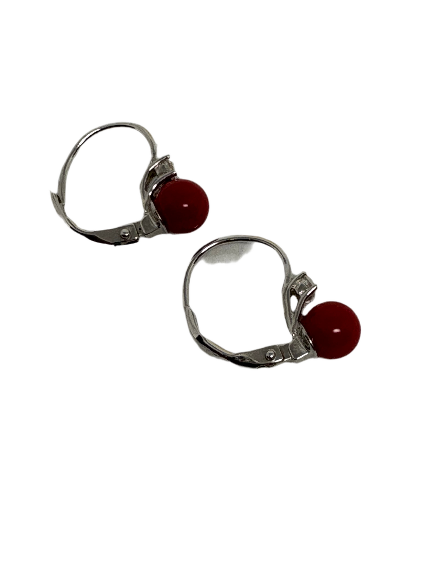 Orecchini in Corallo Bambù