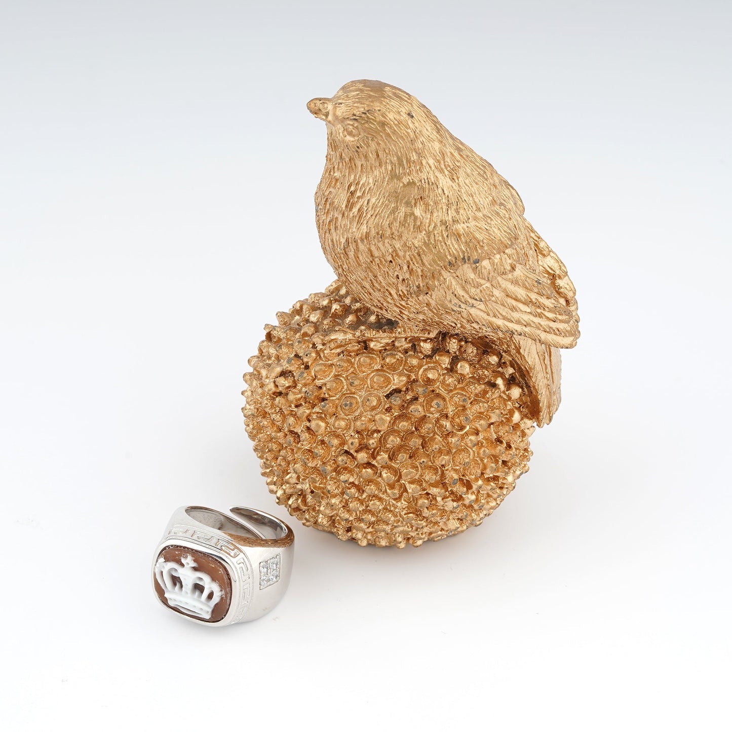 Anello-Musical-Cammeo-Corona-Rodio-Bianco