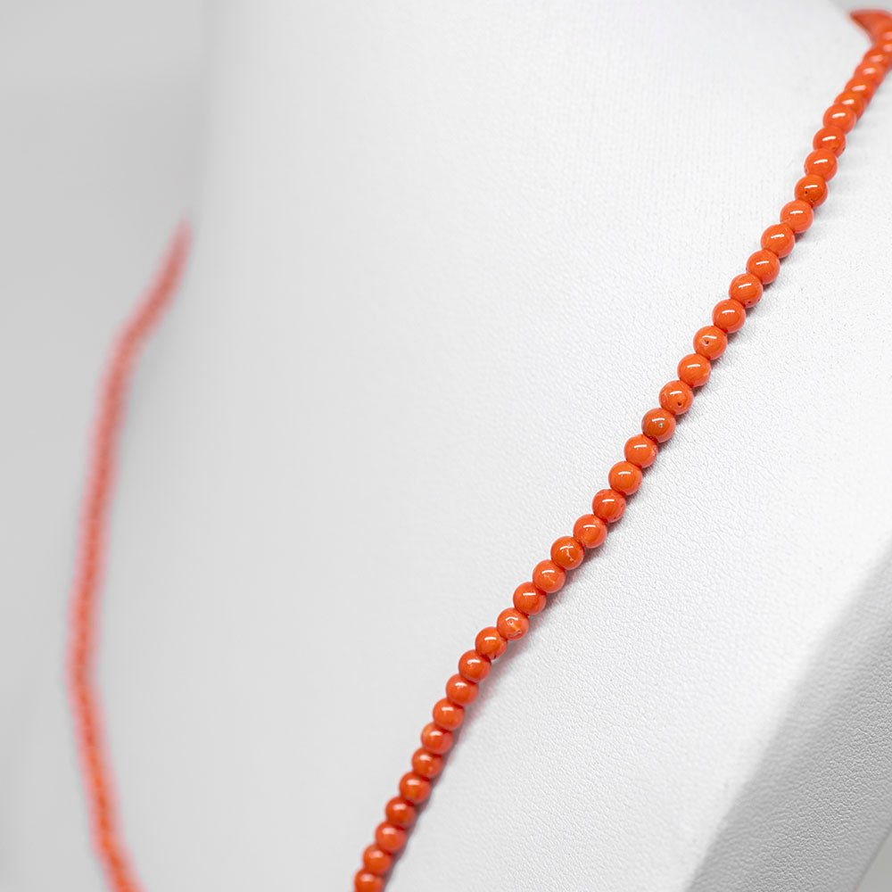 Collana in Corallo Rosso