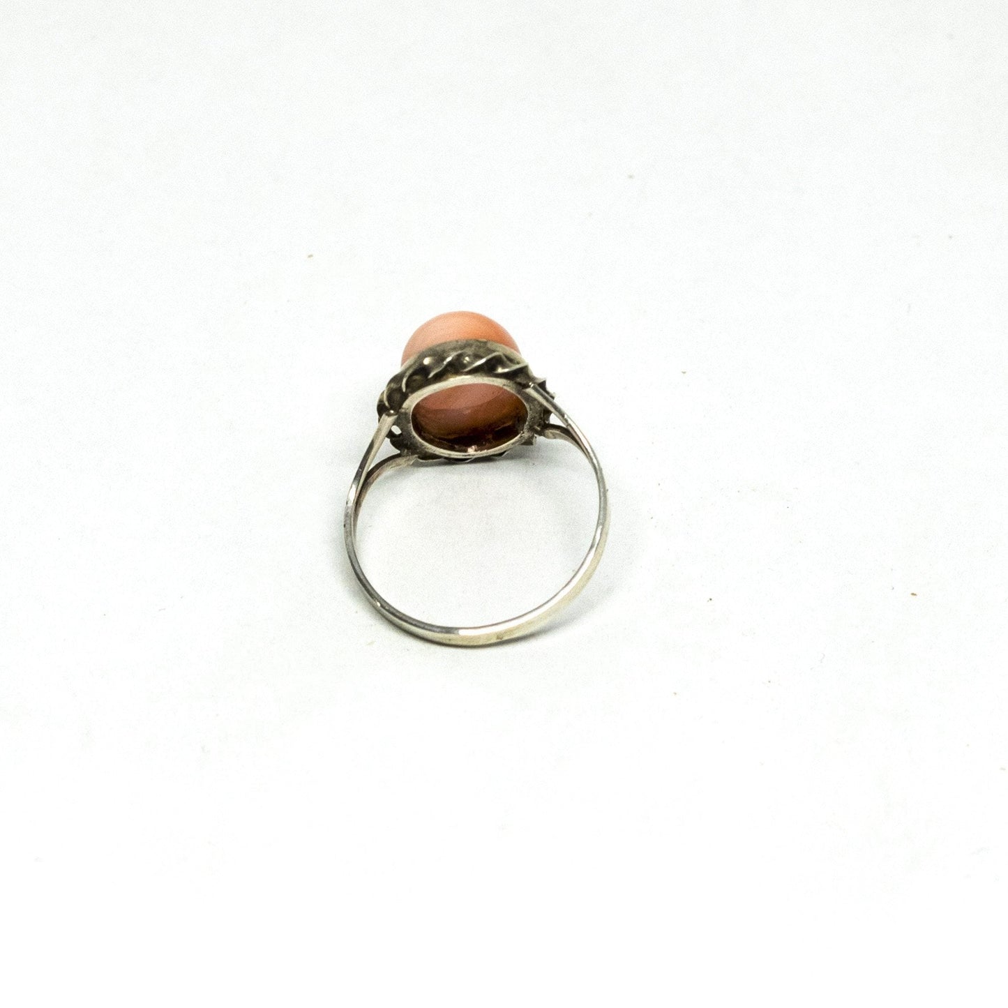 Anello in Corallo Arancione