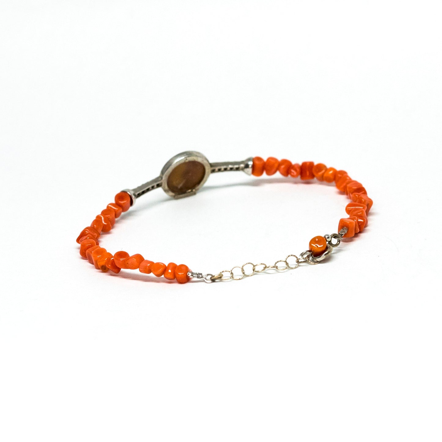 Bracciale Corallo con Cammeo