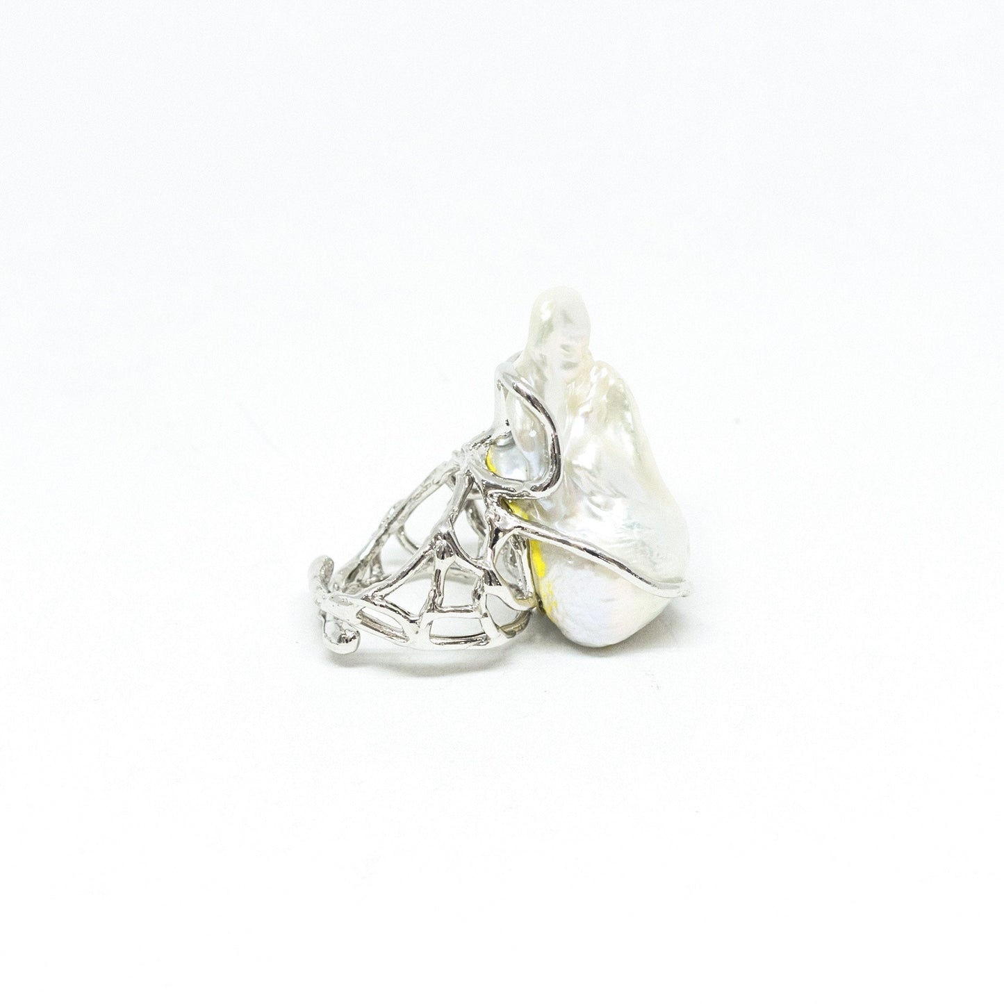 Ring with Cultured Pearl