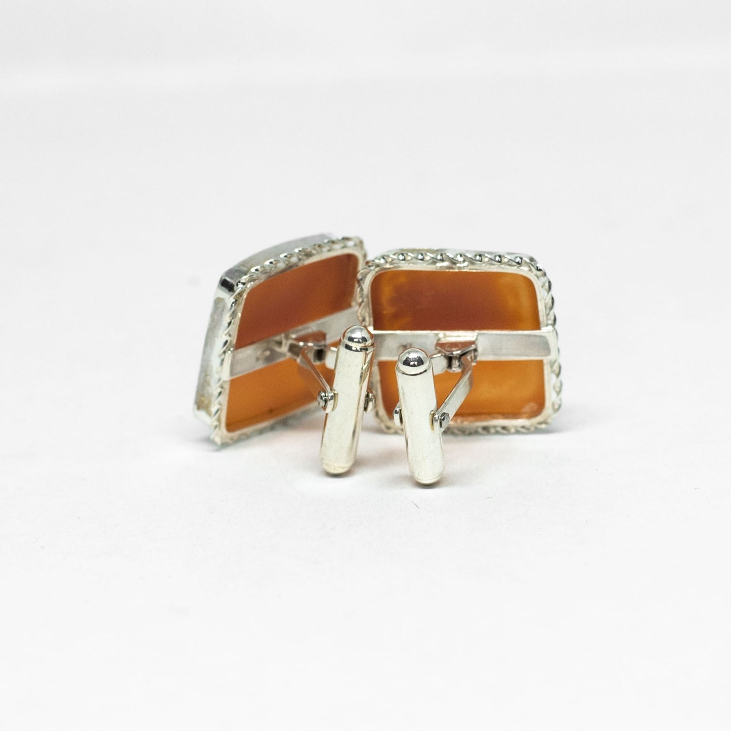 Cameo Cufflinks Engraved Medusa