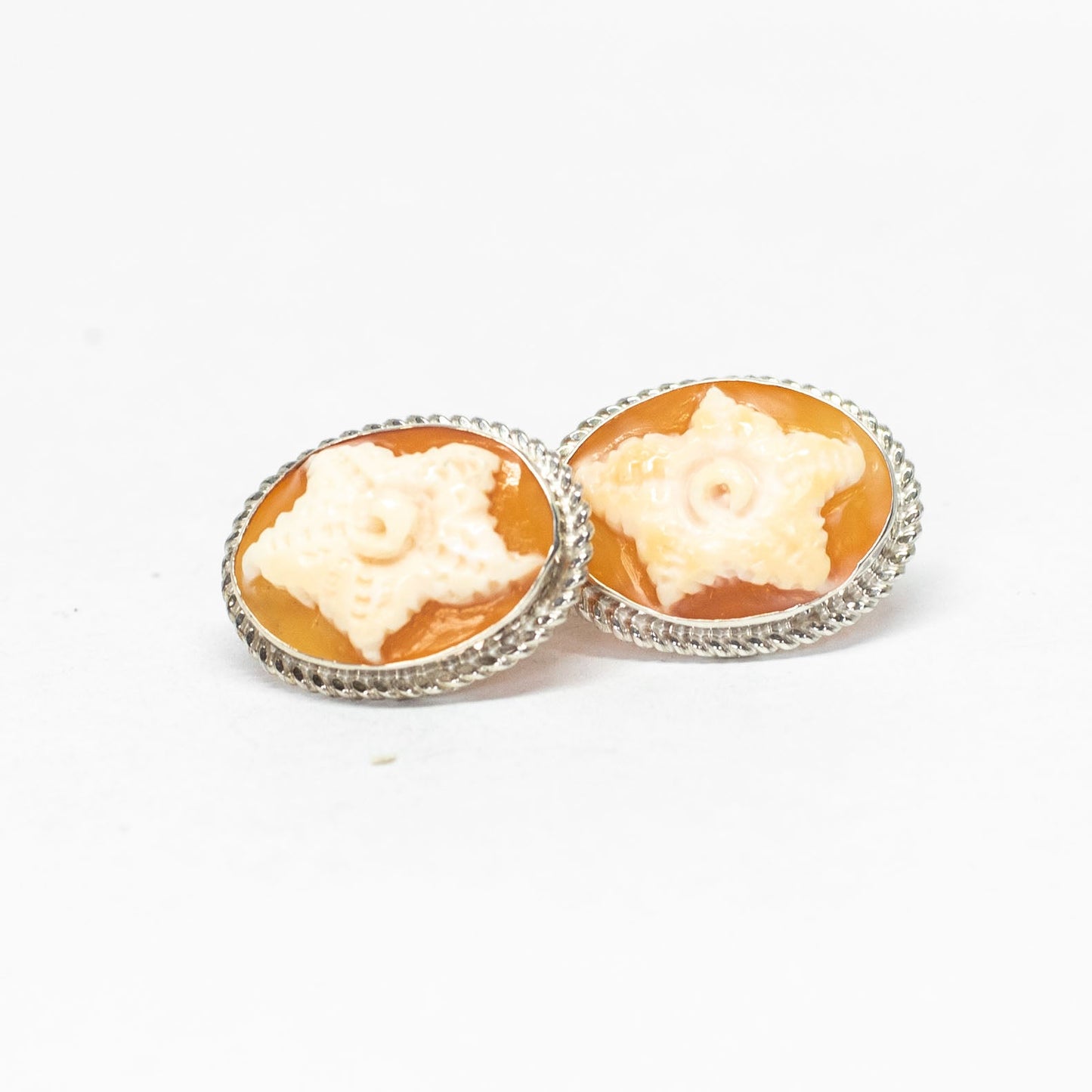 Starfish Cameo Cufflinks