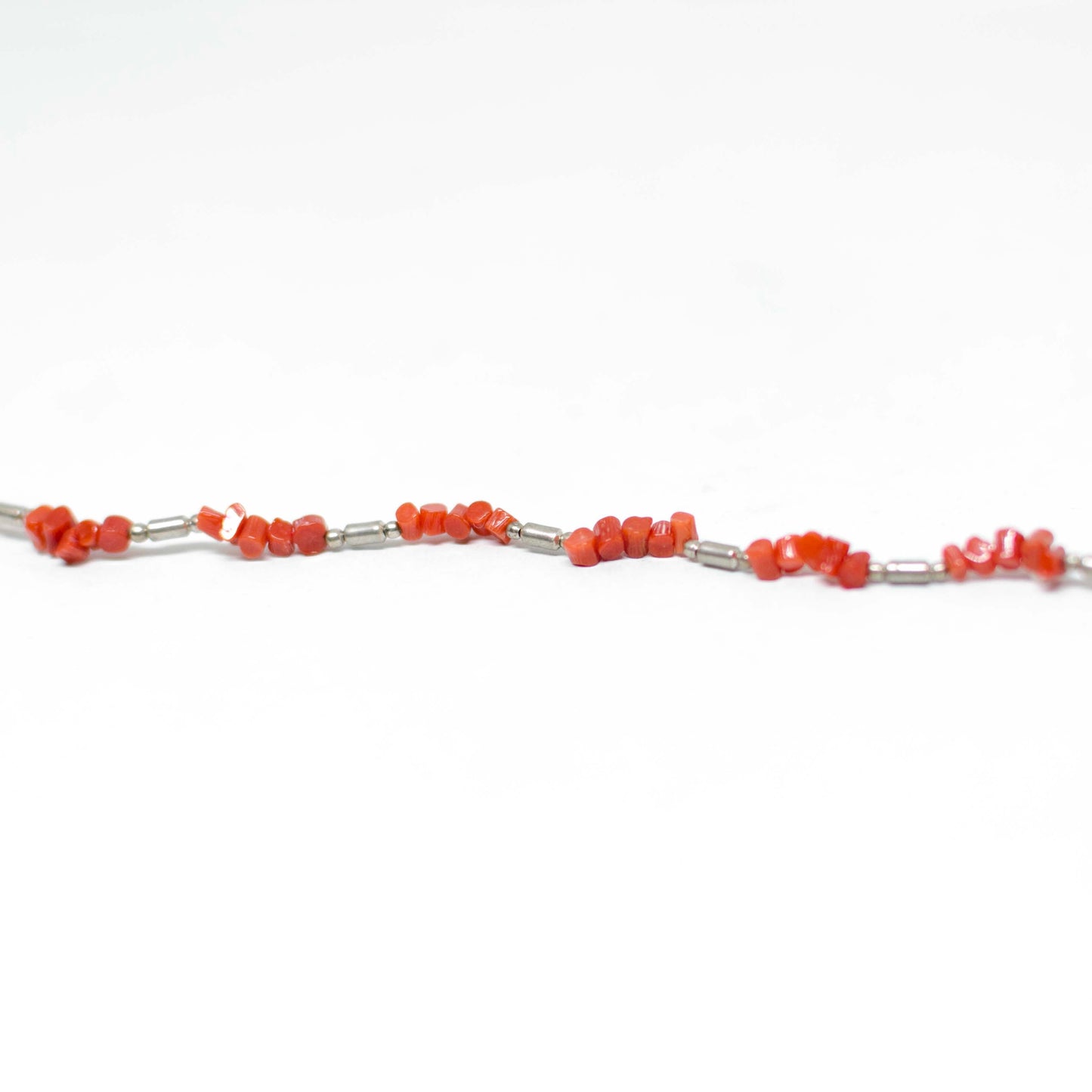 Red coral bracelet