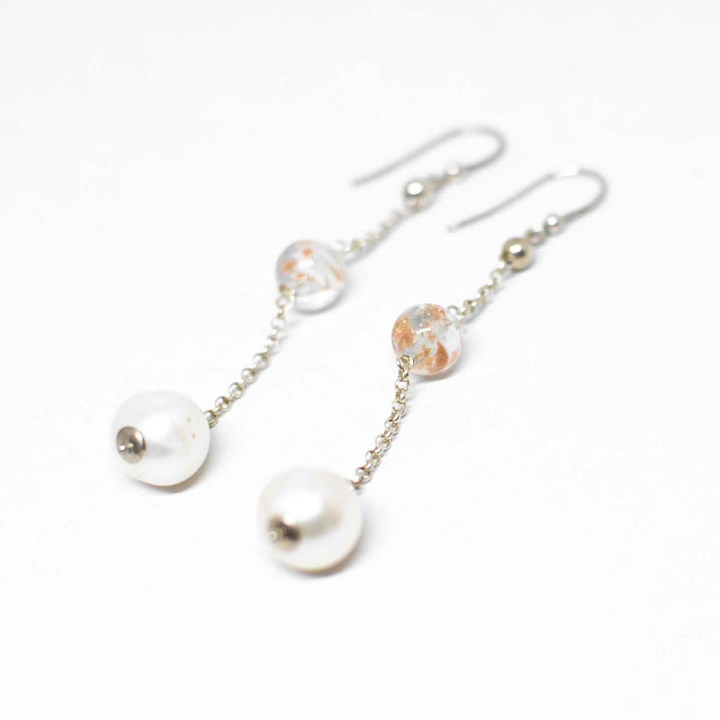 Orecchini Perle e Vetro di Murano