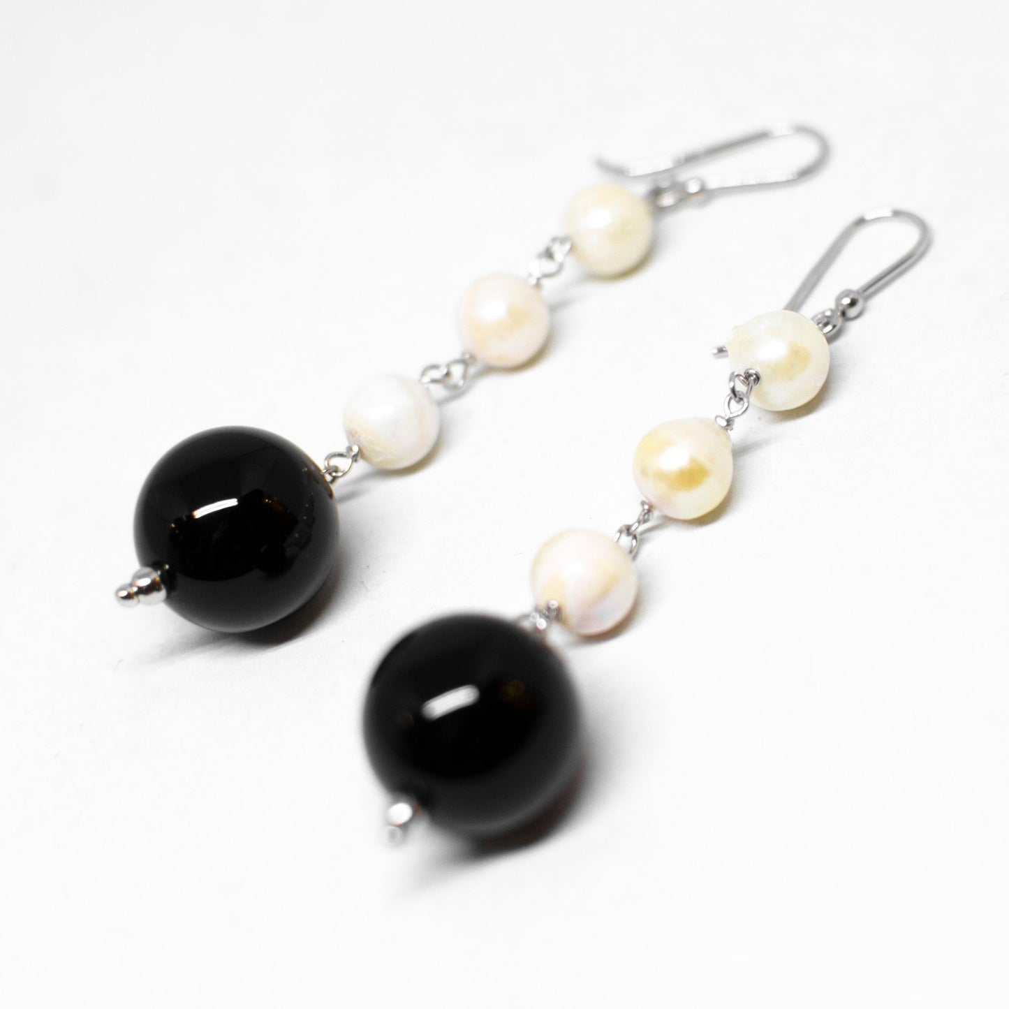 Orecchini Perle e Agata
