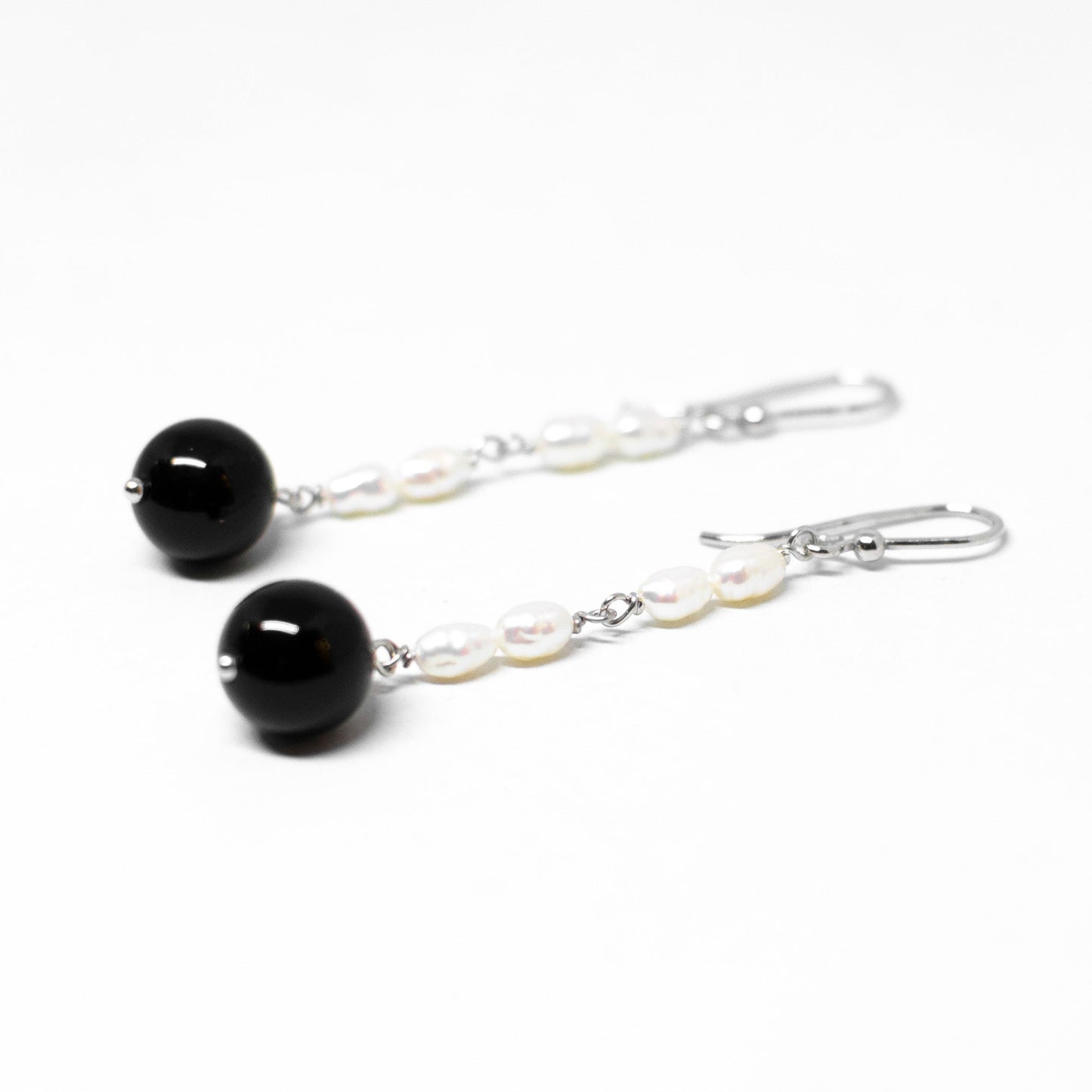 Orecchini Agata e Perle