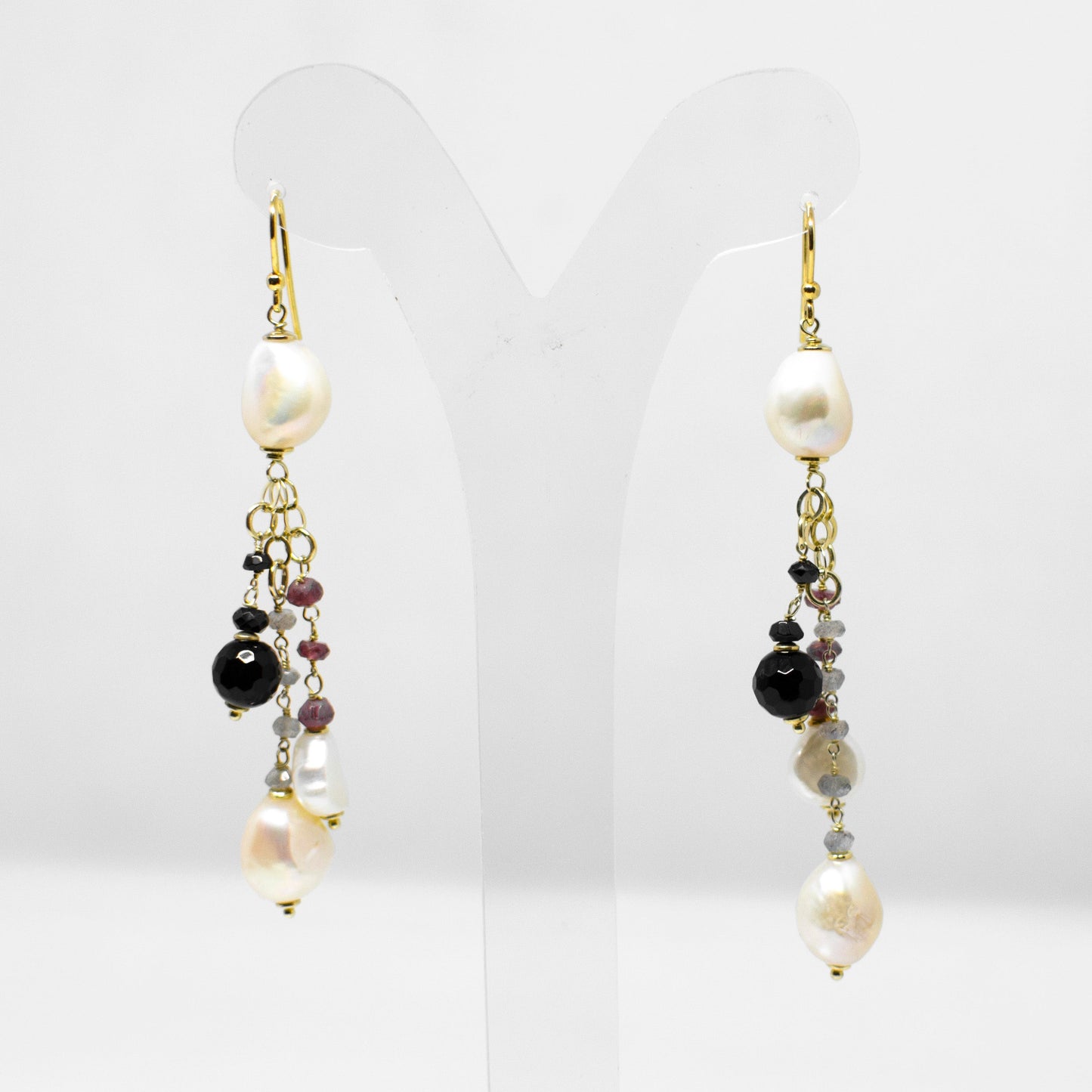 Orecchini Agata e Perle