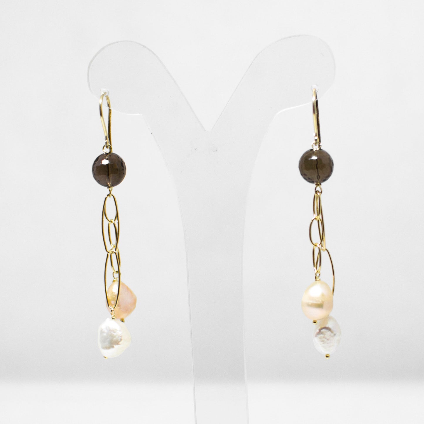 Orecchini Agata e Perle