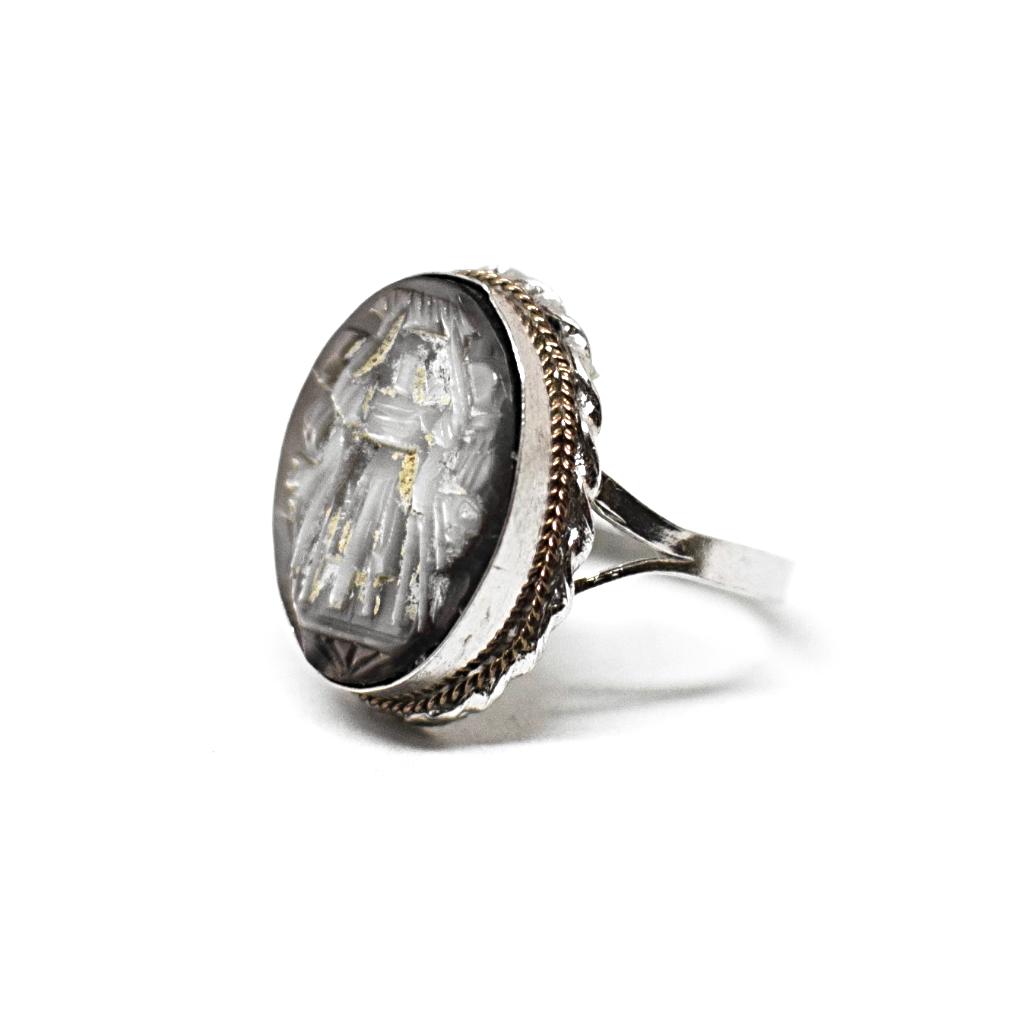 Cameo Ring "The Three Graces"