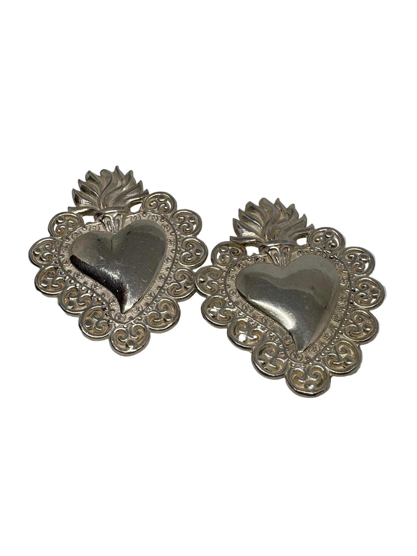 Orecchini in Argento "Cuore Sacro"