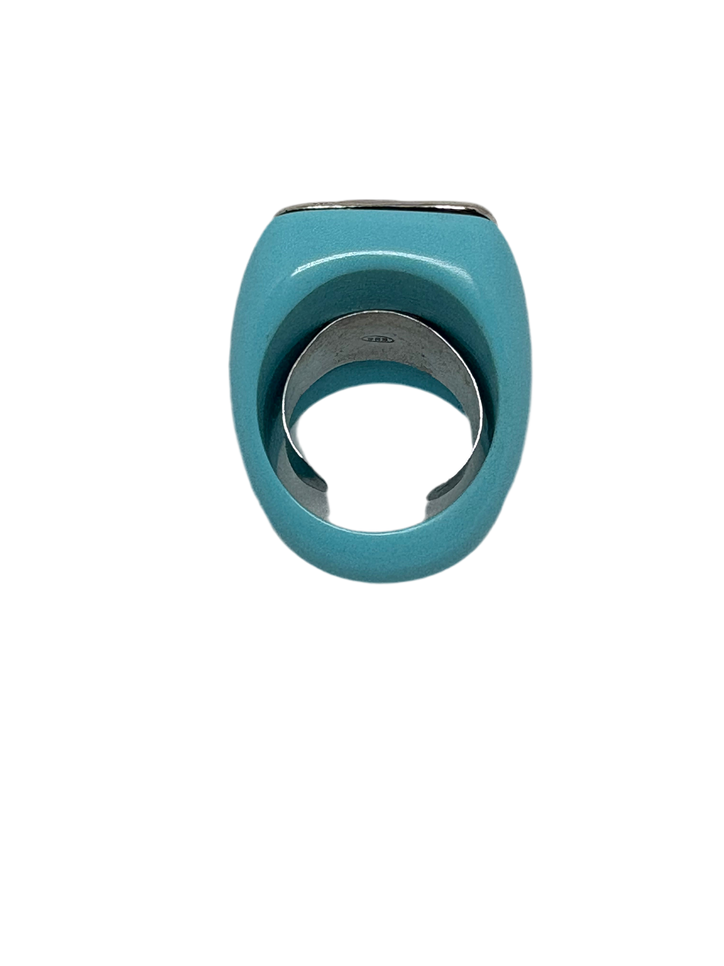 Anello in Cammeo Artistico e Pasta di Turchese