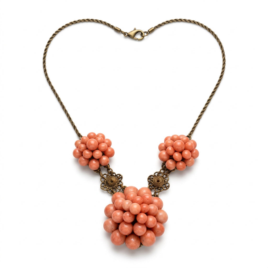 Collana in Corallo Antico