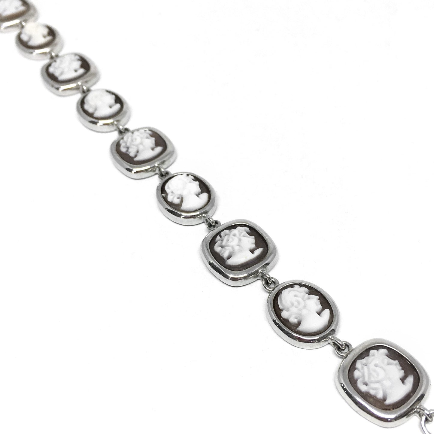 60px Submit E Bracciale-Cameo-Italiano-Classica-Cammeo-Profili-Donne