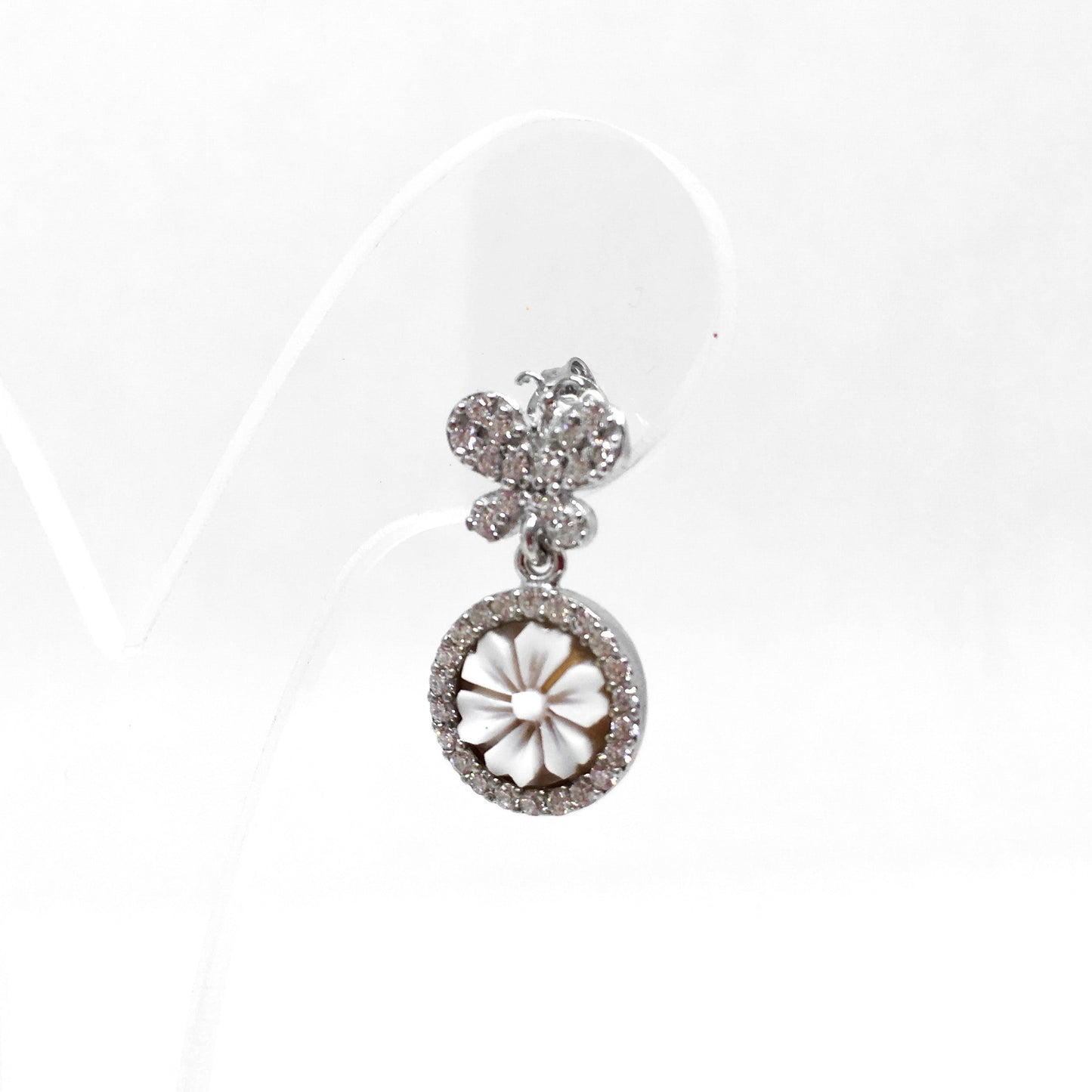 Orecchini Cammeo Fiore