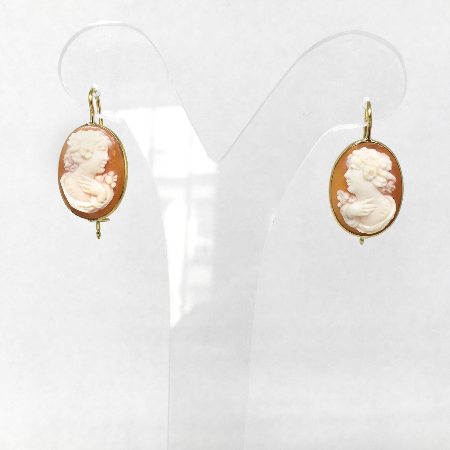 Orecchini-Cammeo-Artistico-Profilo-Donna