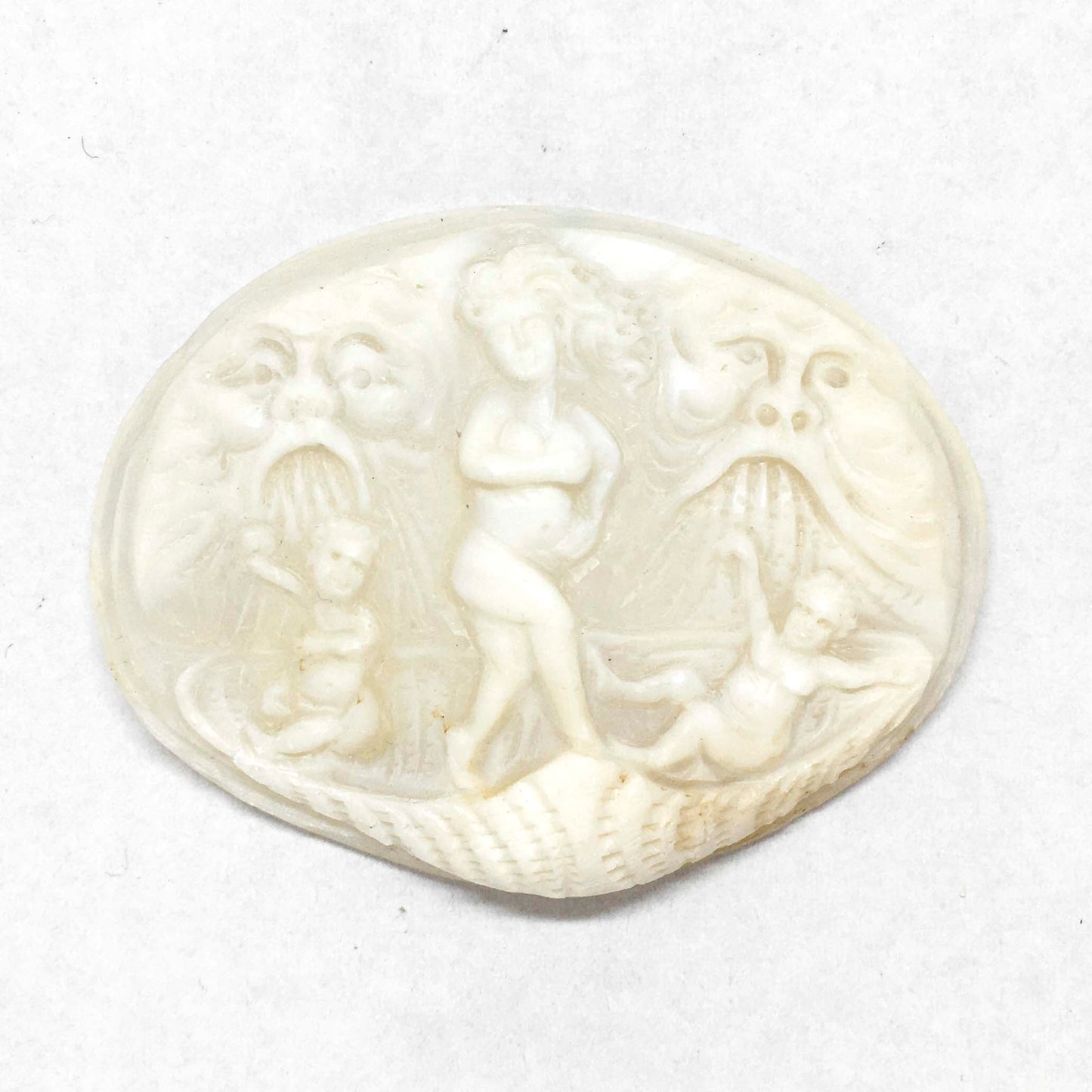 Cammeo Nudo Antico con Raffigurazione
