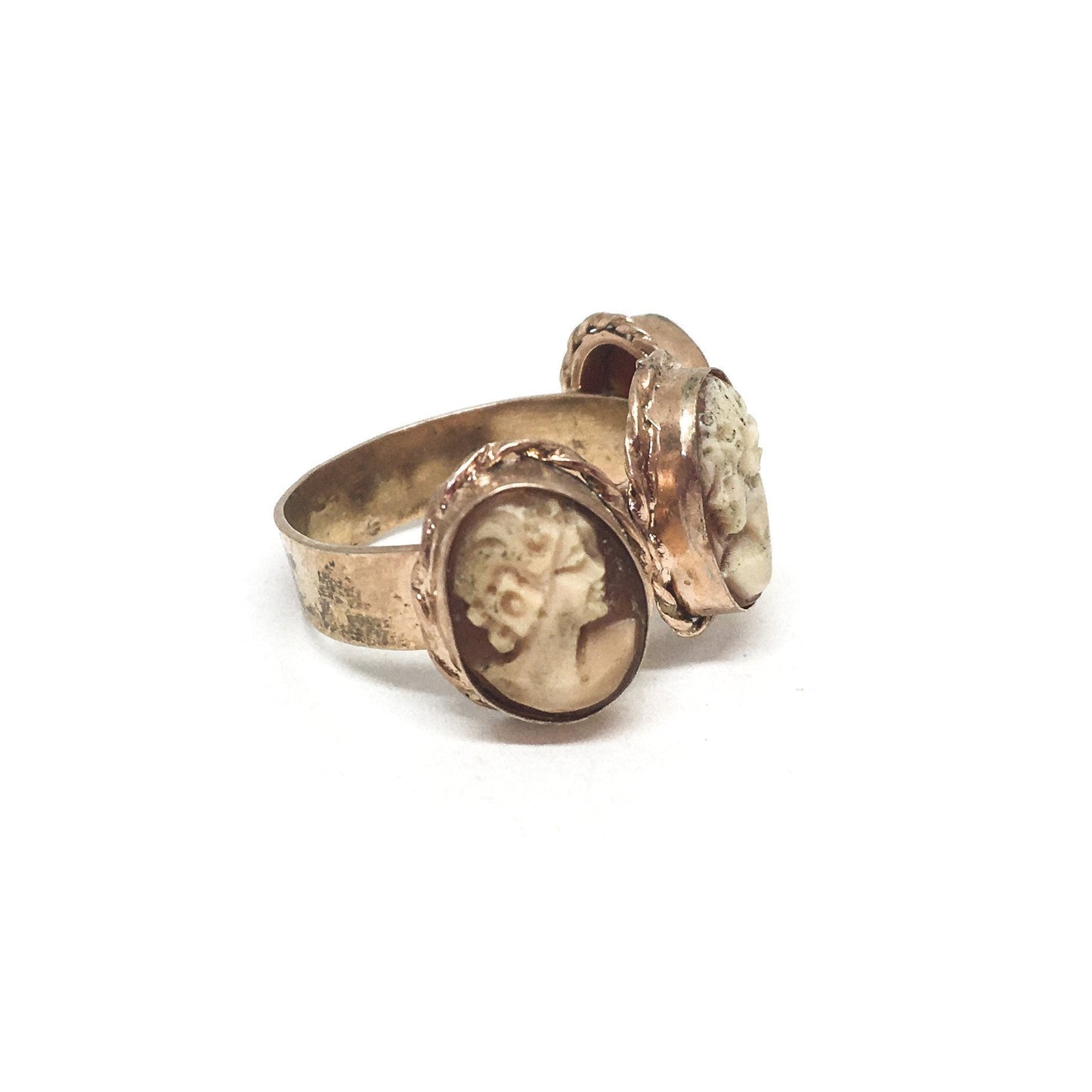 Anello Cammeo Profili di Donna