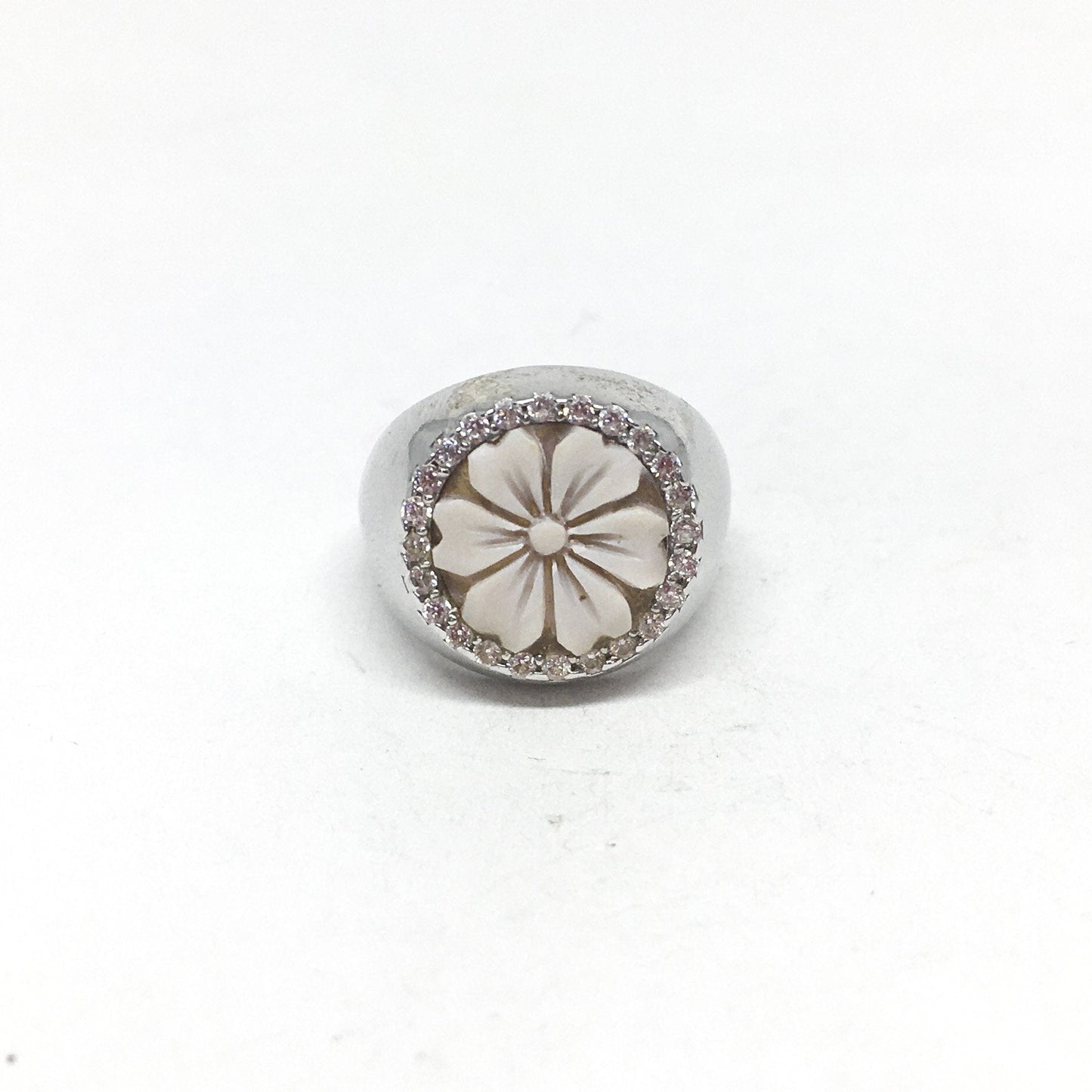 Cameo Ring with Zirconia