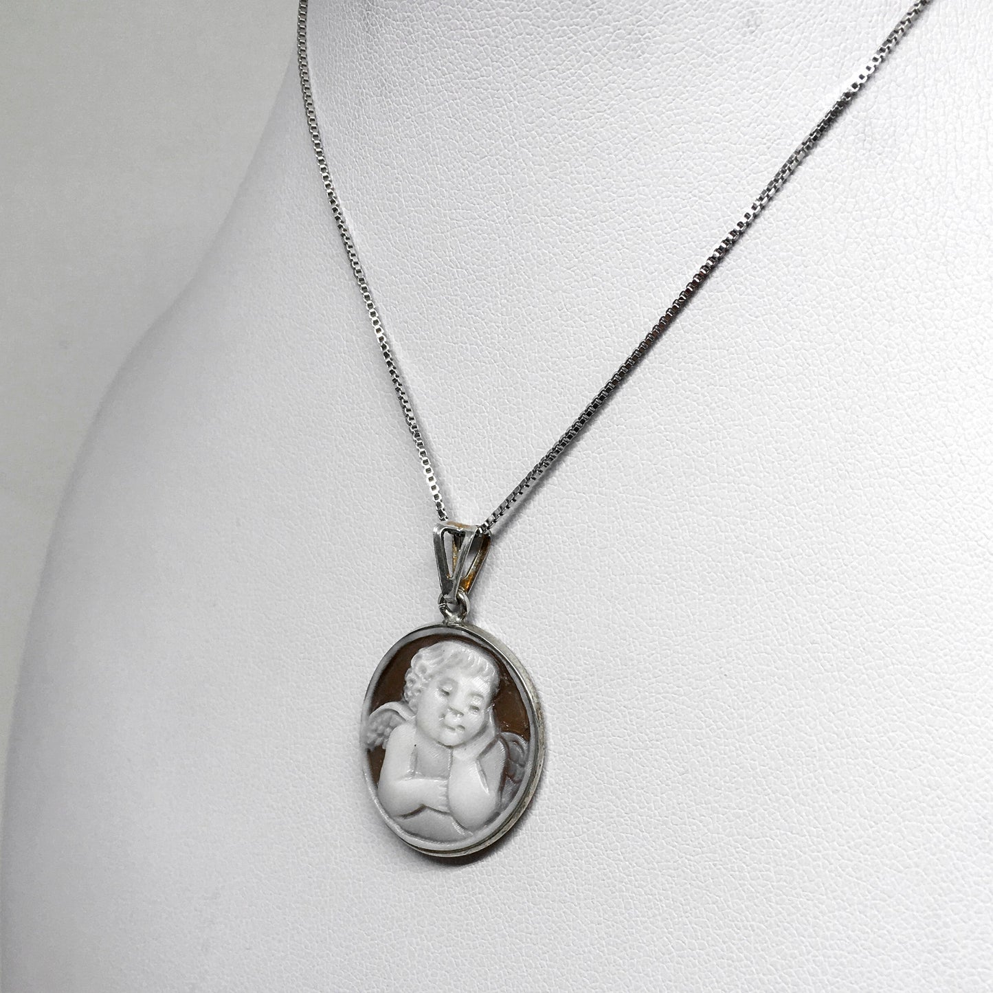 Pendente Cammeo Incisione Putto