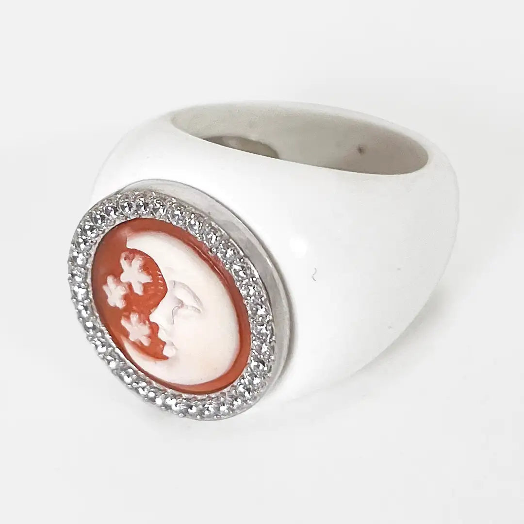 Anello Agata e Cammeo