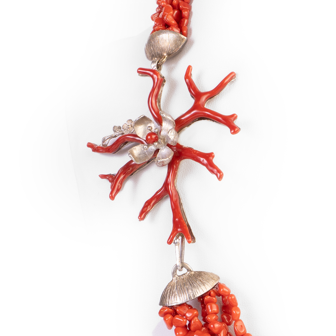 Collana Corallo Rosso di Prima Scelta Ramo