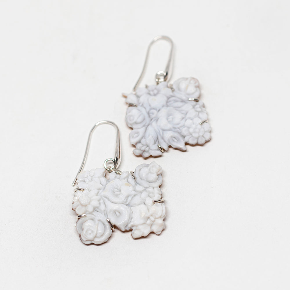 Orecchini-Cammeo-Artistico-Fiori