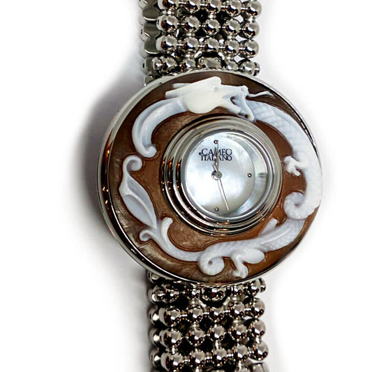 Orologio Cameo Italiano Partenope Cammeo Serpenti