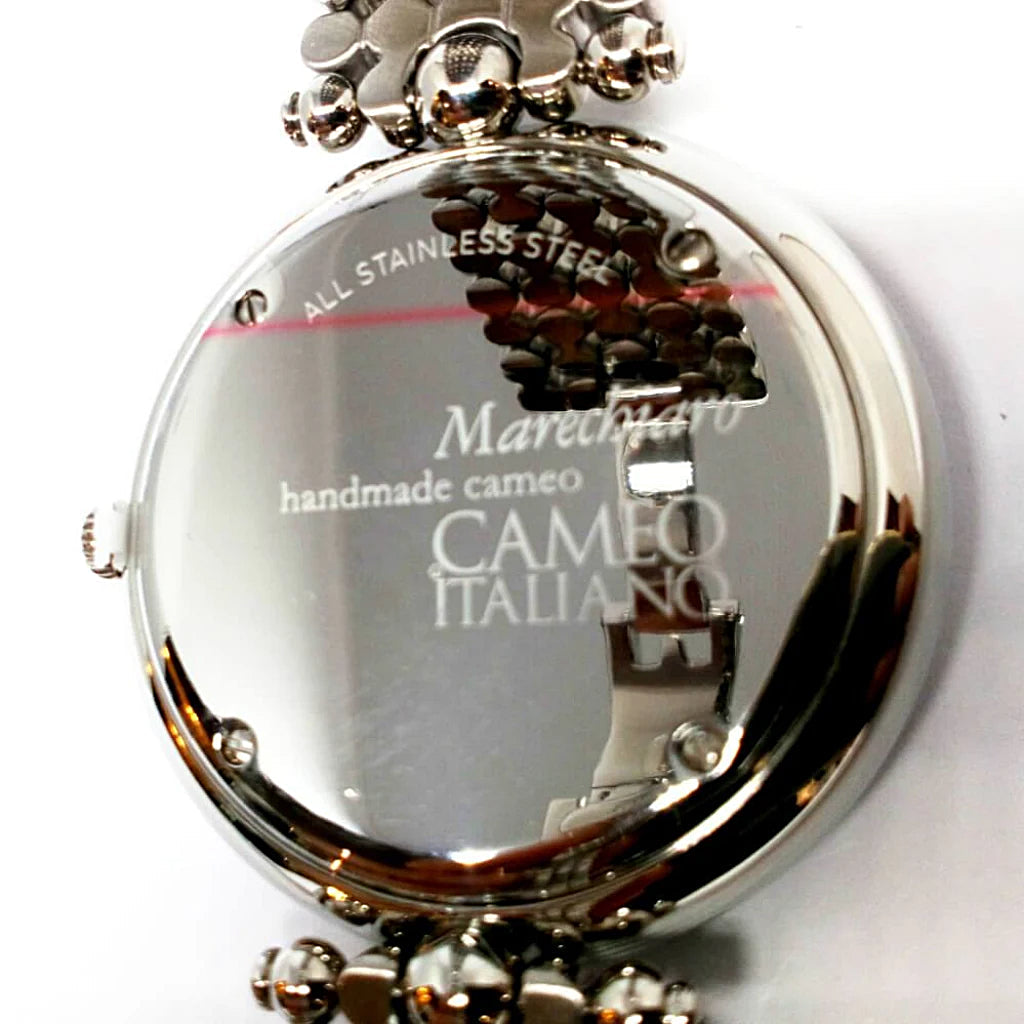 Italian Cameo Watch Partenope Cameo Serpenti