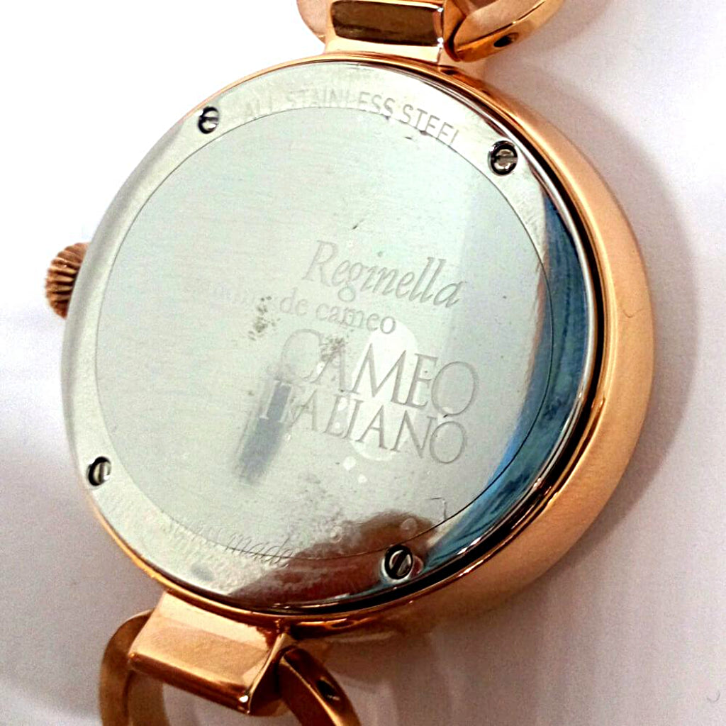 Cameo Watch Italian Partenope Cameo Profile Woman