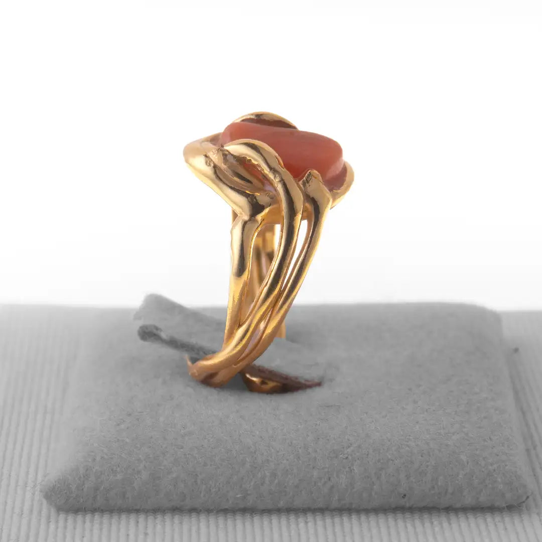 Sardinia Coral Ring