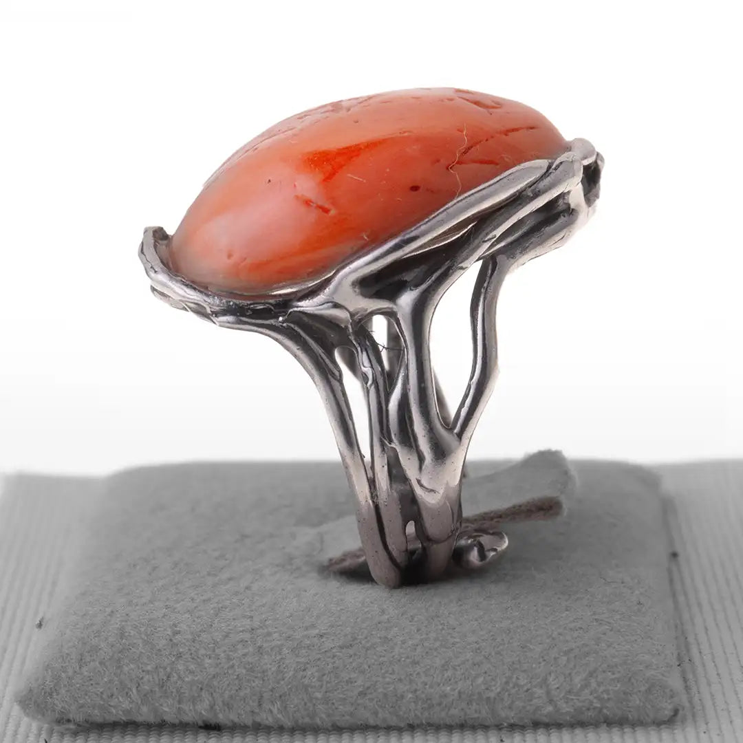 Anello in Corallo